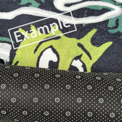 Doom Cute Carpets for Living Room Bedroom Non-slip Decor Soft Flannel Home Bedside Floor Yoga Mat Tapestry Rug Gifts